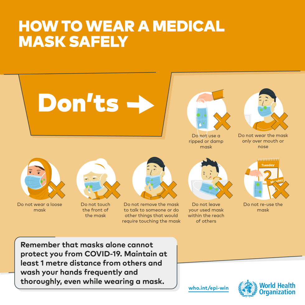 How To Wear A Face Mask The Correct Way Paragon Global Supply Blog